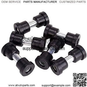 Golf Cart Bushing and Sleeve Kits for Club Car DS (1981-Up) and E-Z GO (1994-up) and TXT/Medalist 1994-up,Front or Rear Leaf Spring Bushing with Sleeve Kits 1015583, 1012303