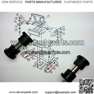 Parts Company Club Car Front Leaf Spring Bushing Kit Fits Club Car DS Golf Cart 1981 up