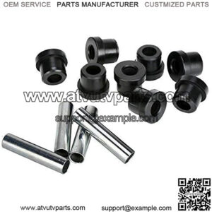 Golf Cart Rear Leaf Spring Bushing Kit for TXT/Medalist 1994-up Gas/Electric, Club Car DS 1992-up, 8 Bushings 4 Metal Spacers