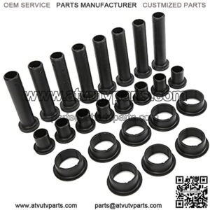 Rear Suspension Bushings, Rear Suspension Bushings Kit, 24pcs Rear Suspension Bushings Kit Replacement for ATV SPORTSMAN 400 2003 2005