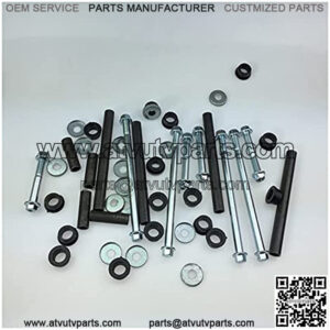 Fit for 110/125 ATV Parts Front Arm Suspension Spacer Plastic Sleeve Screw Complete