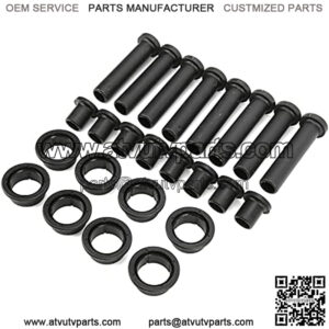 Rear Suspension Bushings Kit, 24pcs Rear Suspension Bushings Kit Replacement for ATV SPORTSMAN 400 2003 2005
