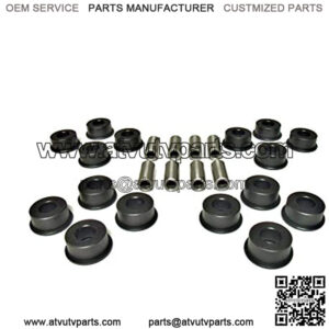 Set of Front A-Arm Bushing Kits for Suzuki ATV, King Quad 400/500/700/750 & Quadsport Z250, fits 09319-10055