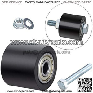 8mm Chain Roller Pulley Slider Tensioner Wheel Guide For Pit Dirt Mini Bike ATV Motorcycle Baja Mini Yamaha Honda Coleman