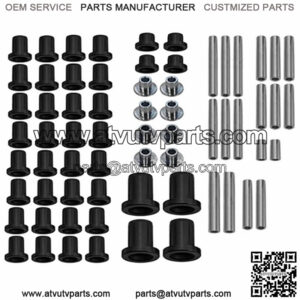 Super ATV HDPE Front and Rear A-Arm Bushing Kit - 2015-16 Polaris RZR S 1000 | 900 | S 900