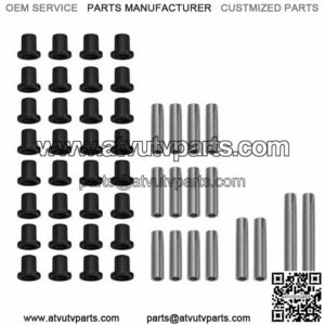 Super ATV Front and Rear A-Arm Bushing Kit - 2005-08 Polaris Ranger 500 | 700