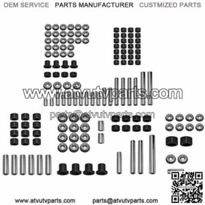 Super ATV Front and Rear A-Arm Bushing Kit - Polaris General 1000 | XP 1000