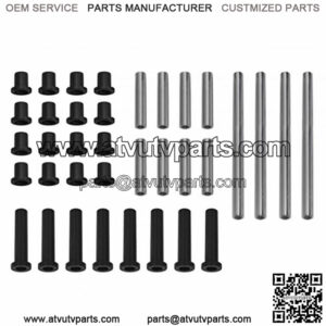 Super ATV Delrin Front and Rear A-Arm Bushing Kit - Polaris RZR 570