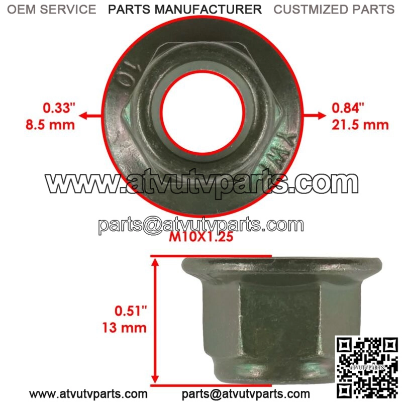 Rear Lower Inner A-Arm Bushing Kit for Polaris Ranger Crew 1000 2019-2020 (For: Polaris) - Image 4