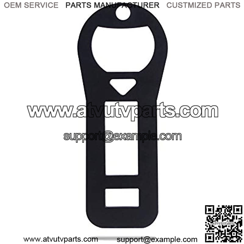 UTV Bottle Opener Compatible with Polaris RZR Ranger Arctic Cat Seat Belt Bypass Functional Buckle Clip - Plug and Play