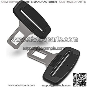 2Pcs Car Seat Belt Clips, Universal Seat Belt Buckle, Car Seat Belt Silencers, Robust Automotive Seat Belt Plug