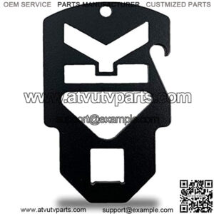 Can-Am UTV Bottle Opener by Tikit | Attachable Keychain Bottle Opener (Stealth)