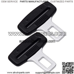 2 Pack Car Seat Belt Clip, Anceev Universal Seat Belt Buckle Auto Metal Seat Belts Clip