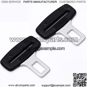 Car Seat Belt Clip, Universal Seat Belt Buckle, Car Seatbelt Seat Silencer, Auto Buckle Alarm Stopper, Universal Auto Metal Car Seat Belt Plugs Car Seat Belts Silencers Accessories for Most Vehicles (