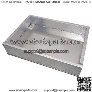 RXV Golf Cart Aluminum Diamond Plate Utility Box