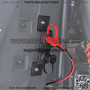 UTV Car Battery Jump Post Starter Jumpstart Battery Terminals Relocation Kit Remote Battery Charging Tool Jumper Terminals Work for UTV ATV Car Trucks RV Tractor Mower Diesel Boat