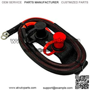 Can-Am X3 Battery Jump Post, Quick & Easy Charging - Fits 2 & 4 Seat Maverick X3 - Water Resistant High Voltage Cables, Fits in Factory Holes and Hardware