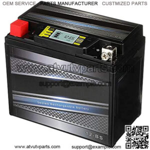 YTX12-BS Battery - High Performance, Maintenance Free, Sealed Motorcycle Battery