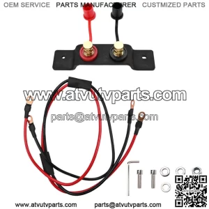 Remote Battery Terminal Relocation Kit Jump Post Cable For Can-Am Maverick X3