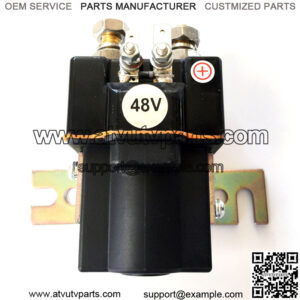 Club Car 48V, 48 Volt Albright Solenoid,4 Terminal Solenoid Coil 101908701,102774701 for Club Car 95-Up DS and 04-08 Precedent Golf Carts