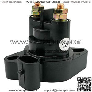 Starter Solenoid Relay Switch Fit for Arctic Cat 1000 400 450 500 550 650 700 ATV Solenoid Part Replace for 0445-058 0445-036 12 Volt 2-Terminal