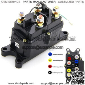 ATV UTV Winch Solenoid Contactor Relay & SwitchATV UTV Winch Solenoid Contactor Relay & Switch
