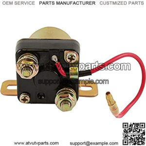 SMU6080 Starter Relay Compatible With/Replacement For Polaris ATV Magnum Scrambler Sportsman Trail Blazer Trail Boss Xplorer Xpress, Snowmobiles 500 550 600, UTV Big Boss 250 300