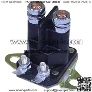 New Starter Solenoid 435-099 Compatible with/Replacement for 00696900, 035510, 03551000, 045071, 04507100, 07015000, 21546294, 35510, 45071, 59223400, AR03551000, AR04507100, original version