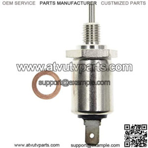 21188-2011 Fuel Shut Off Solenoid forKM21188-2011 M13847 LT180 LX277 X520 X700 X710 Z840 GX325 with Carb 15003-2801 74401 74405 74801 Lawn Tractor 21188-2011 Solenoid