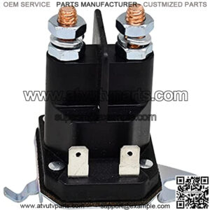 762-1261-211-50 762-1261-211-51 Starter Solenoid 12V 100A 4 Terminals Compatible With Trombetta 862-1241-211-12 Compatible WithLawn Mower Tractors Compatible With 532192507