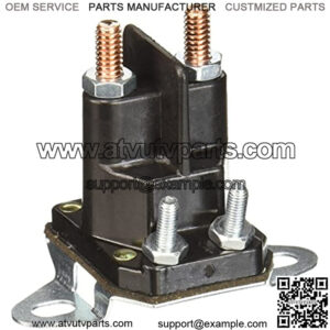33-334 Solenoid, 4 Post, Grey/Black