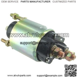 Starter Solenoid 12 Volt, 3 Terminal, Intermittent Duty, Denso Replacement for Lawn & Garden Tractors