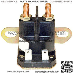 Lawn Mower Garden Tractor Solenoid Starter 1/4" Studs 725-04439 (One Pack)