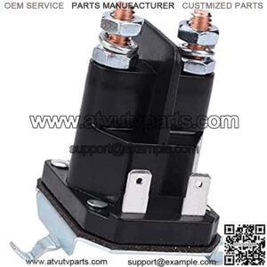 582042801 Lawn Tractor Starter Solenoid Replace for AYP Poulan 532192507 192507 and Trombetta 862-1241-211-12 Brass Plunger