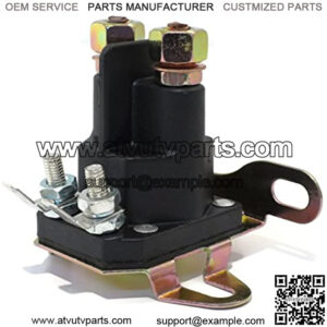 New Universal 4 Post / Pole 12 Volt RELAY SOLENOID for Lawn Mower Rider Tractor