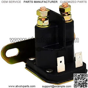 12V GY22476 AUC15346 Starter Solenoid Compatible with Tractor D100 D105 D110 D120 D125 D130 D140 D150 D155 D160 D170 Z225 Z235 Z245 Z255 Z335E Z335M Z345M Z345R Z355E Z355R