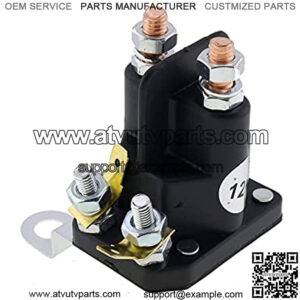 Starter Solenoid Relay MIU10981 Compatible with Tractor Lawn and Garden X300 X304 X320 X324 X360 Blade 44 Deck 42