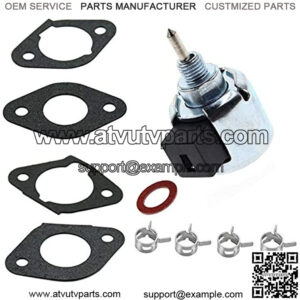 New Carburetor Fuel Solenoid for Kawasaki FH541V FH580V FR651V FR691V FS730V FH430V Replaces 21188-7002