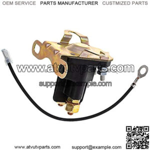 Universal 4 Post 12 Volt Ground Wire Solenoid w/Jumpers for Lawn Mowers Lawn Tractors