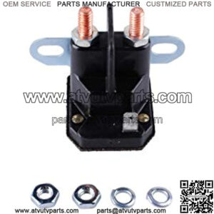 812-1211-211 Solenoid Starter for Trombetta ATV Golf Cart Lawn Garden 812-1201-211 93265-19 93265-1WR 12V 3 Termina 725-1426, 925-1426, 725-0771 925-0771l Compatible withWard Yard Man