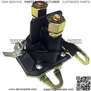 Lawn Tractor Starter Solenoid 3 Post Single Pole Replaces 925-0771 925-1426A 1751569 691656 532109946 725-0771 110832X 1671994