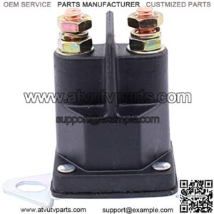 Starter Solenoid for Poulan Pro PB17542LT PB175G42 PB195H42LT PB20VA46 PB22H42YT PB30 PB301 PO14538LT PO15538LT PO17542LT PO19542LT PP175G42 PP19A42 PP20VA46 PXT12530 Lawn Ride Mower Tractor