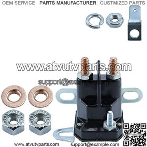 33-430 3 Post Dual Mount Solenoid with 200 amp Capacity and 15% Duty Replaces 33-430 435-431 435-461 10771 and More Brands