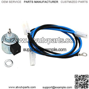 Carburetor Fuel Solenoid for 692734 497672 497157 495739,Fit Walbro Type Carburetor 287707 287776 287777 28N707 Series Durable with Mounting Lines