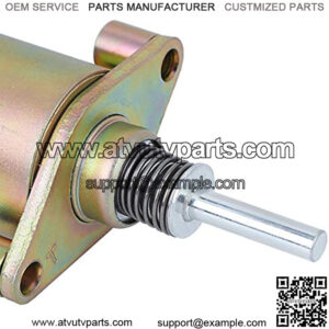 Flameout Solenoid Valve,Flameout Solenoid Valve Industrialization Electricity Switch Materials Auxiliary for Cater-pillar E330/330B/330C(155-4653 (24v), Pisa Leaning Tower Type)