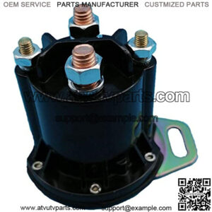 Starter Solenoid Relay Switch for Hydraulic Rv Grid Heater Lawn and Garden Applications 12V Copper Contact Plastic Case Max 150A-200A 4 Terminals New Z427