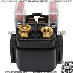Starter Solenoid Relay for YAMAHA BEAR TRACKER BEARTRACKER 250 YFM250 99-04 / BIG BEAR 250 YFM250 07-09/BIG BEAR 400 YFM400 00-09 ATV,5% coupon applied at checkout,with coupon