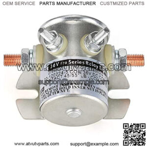 EZGO Solenoid,EZGO TXT 1980-2010 Electric Golf Cart 36 Volt 4 Terminal #70 Series Solenoid Relay,Replace OEM 27855G01, 11761G1, 27855G02, 31680G1, 3016