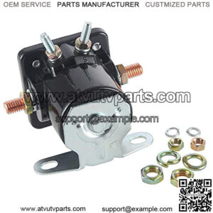 Starter Relay SS581T/ ALL76203 12 Volt SW3 Hot Rod Starter Solenoid Relay Replaced With Johnson/Ford/Trim Motor Applications Evinrude Outboard Motor for Insulated Ground 3250028 3250032 JR775012
