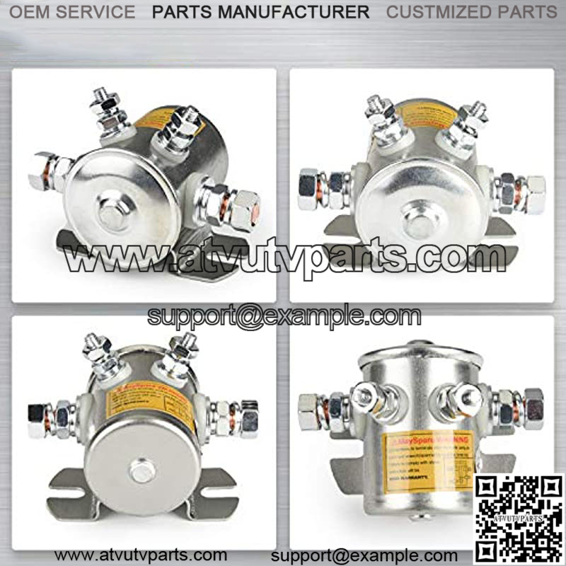 Continuous Duty Solenoid Relay 24063 24V For Golf Carts,Winch, Marine In Rush Heavy Duty SPST Solenoid - Image 2